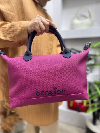 Benetton Bnt-1612 Kadın Çanta Nano Kumaş El Ve Çapraz Model Mürdüm Benetton Bnt-1612 Kadın Çanta Nano Kumaş El Ve Çapraz Model Mürdüm