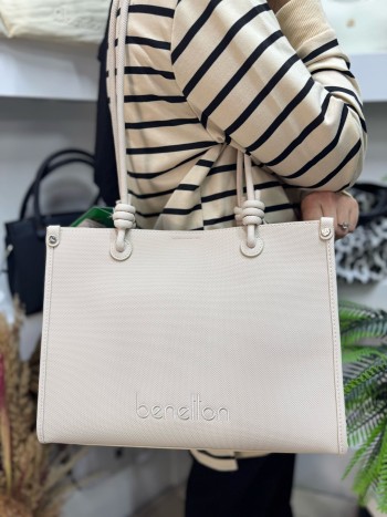 Benetton Bnt-1622 Nano Kumaş El Ve Omuz Model Bej Benetton Bnt-1622 Nano Kumaş El Ve Omuz Model Bej