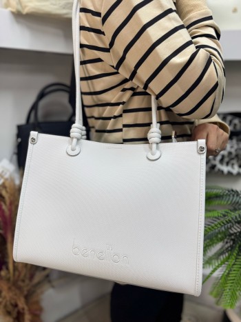 Benetton Bnt-1622 Nano Kumaş El Ve Omuz Model Beyaz Benetton Bnt-1622 Nano Kumaş El Ve Omuz Model Beyaz