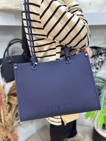 Benetton Bnt-1622 Nano Kumaş El Ve Omuz  Model Lacivert