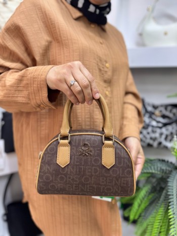 Bennetton Bnt-1602 El Ve Çapraz Model Kahve 