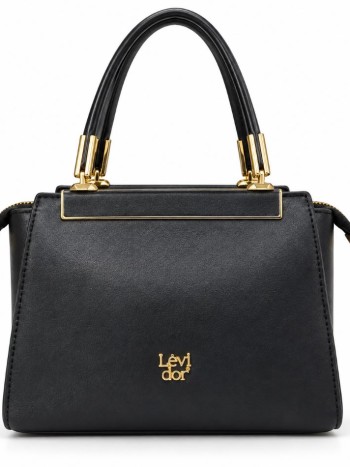 Levidor 930205 Suni Deri El Ve Çapraz Model Siyah
