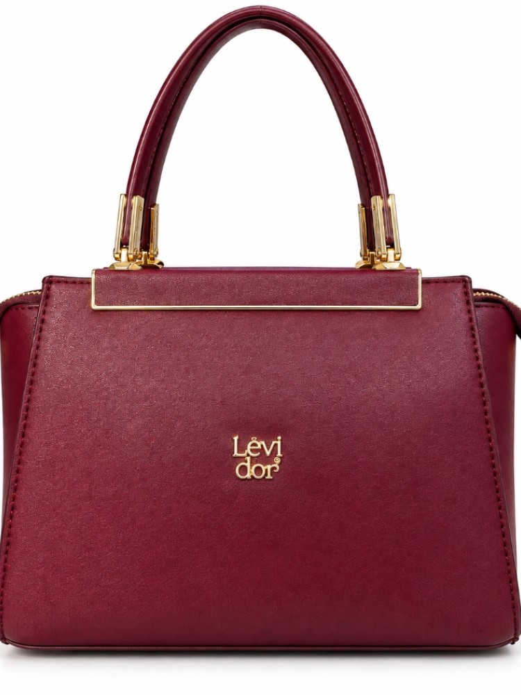 Levidor 930205 Suni Deri El Ve Çapraz Model Bordo Levidor 930205 Suni Deri El Ve Çapraz Model Bordo