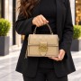 Levidor 930395 Kadın Çanta İthal Premium Serisi  El  Ve Çapraz Model Vizon