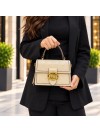 Levidor 930395 Kadın Çanta İthal Premium Serisi  El  Ve Çapraz Model Krem