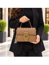 Levidor 930395 Kadın Çanta İthal Premium Serisi  El  Ve Çapraz Model Kahve