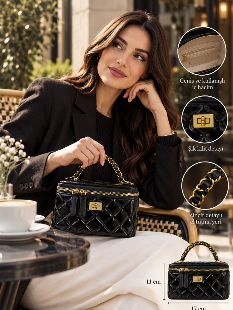 Levidor 930568 Kadın Çanta İthal Premium Serisi El Ve Çapraz Model Siyah Levidor 930568 Kadın Çanta İthal Premium Serisi El Ve Çapraz Model Siyah