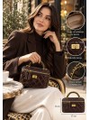 Levidor 930568 Kadın Çanta İthal Premium Serisi  El  Ve Çapraz Model Kahve