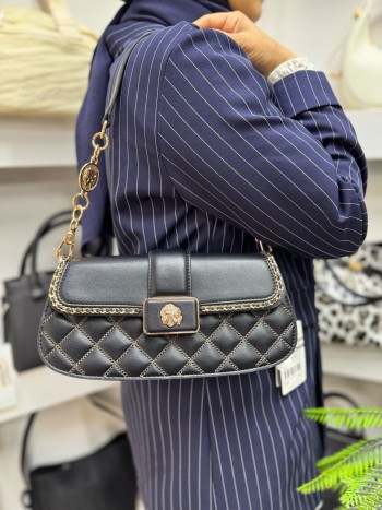 Levidor 930387 Kadın Çanta İthal Premium Serisi  El,Omuz  Ve Çapraz Model Siyah