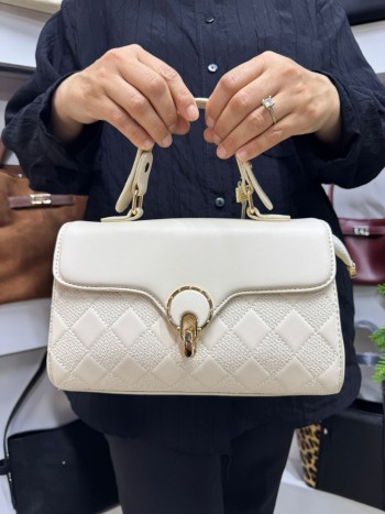 Levidor 930085 Kadın Çanta El Ve Çapraz Model  Bej