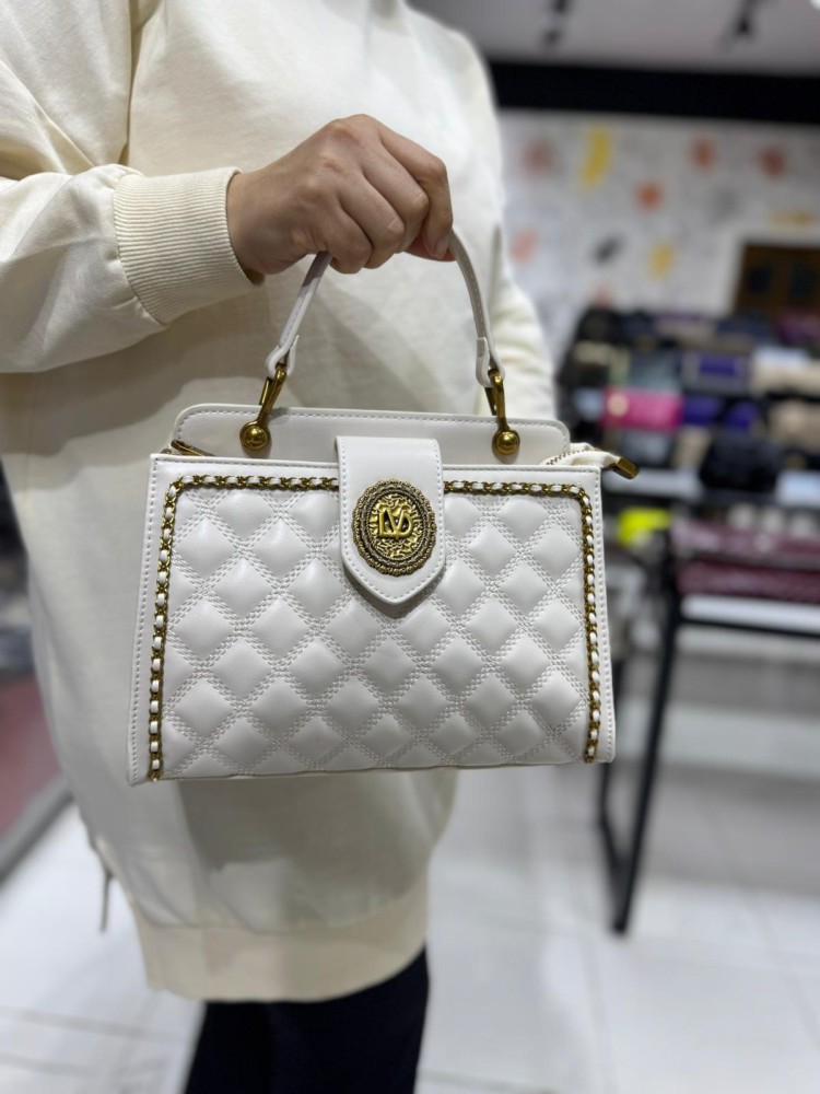 Levidor 930674 Kadın Çanta İthal Premium Serisi  El  Ve Çapraz Model Krem