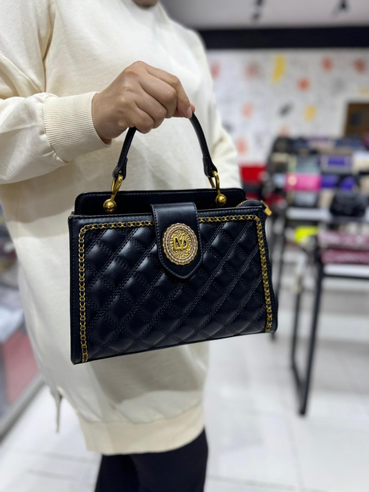 Levidor 930674 Kadın Çanta İthal Premium Serisi  El  Ve Çapraz Model Siyah
