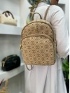 Pierre Cardin 106 Kadın Çanta Monogram Sırt Çantası Model Camel