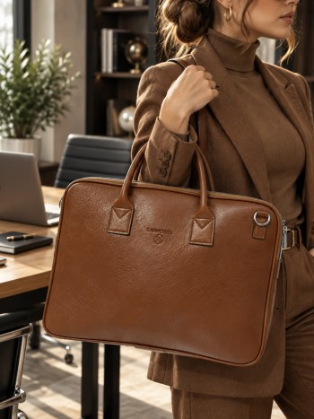 Sanmoris 1446 Yumuşak Dokulu El Ve Çapraz Laptop Model Taba 