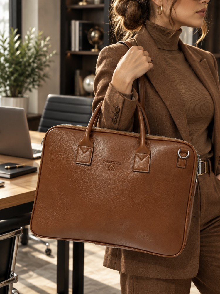 Sanmoris 1446 Yumuşak Dokulu El Ve Çapraz Laptop Model Taba Sanmoris 1446 Yumuşak Dokulu El Ve Çapraz Laptop Model Taba
