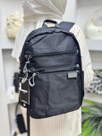 Sanmoris 6002 İthal Kumaş Sırt  Model Siyah