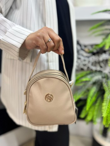 Sanmoris 1398 Kadın El Ve Çapraz  Model Kum