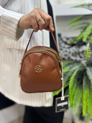 Sanmoris 1398 Kadın El Ve Çapraz  Model Taba 