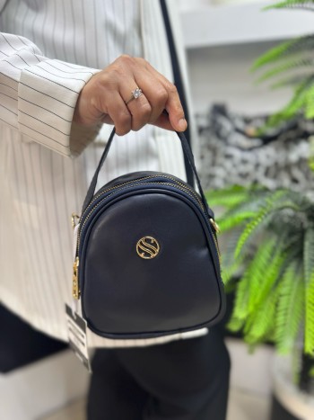 Sanmoris 1398 Kadın El Ve Çapraz  Model Lacivert