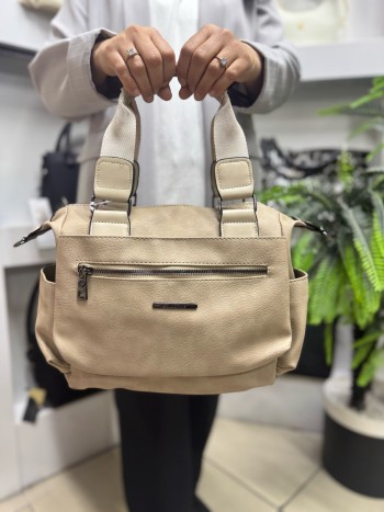 Sanmoris 1383 Kadın El Ve Çapraz  Model Kum