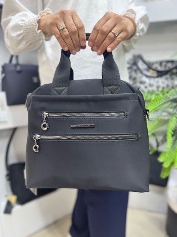 Sanmoris 1389 Kadın El Ve Çapraz  Model Siyah