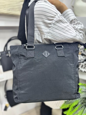 Sanmoris 4012 İthal Kadın El Ve Çapraz  Model Siyah