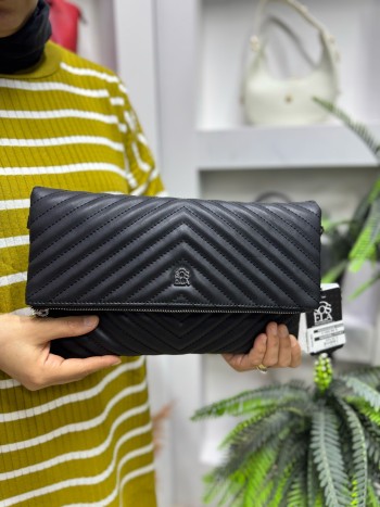 Sosela 6010 Kadın Çanta El Ve Çapraz Model Kapitone Siyah Sosela 6010 Kadın Çanta El Ve Çapraz Model Kapitone Siyah