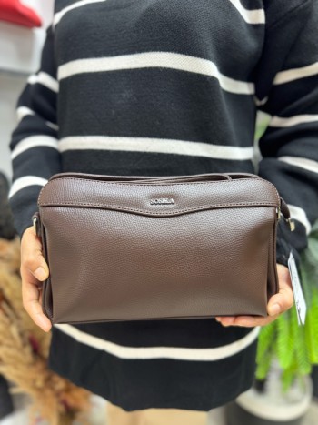 Sosela 6012 Kadın Çanta El Ve Çapraz Model Kahve