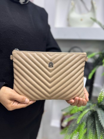 Sosela 6019 Kadın Çanta El Ve Çapraz Model Kum