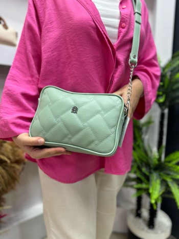 Sosela 7113 Kadın Çanta Çapraz Model Yeşil