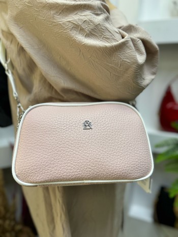 Sosela 7158 Kadın Çanta El Ve Çapraz Model Pembe