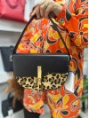 Sosela 7162 Kadın Çanta El Ve Çapraz Model Leopar