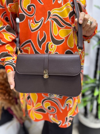 Sosela 7164 Kadın Çanta El Ve Çapraz Model Kahve