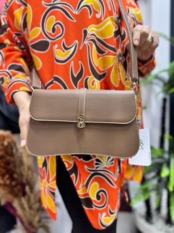 Sosela 7164 Kadın Çanta El Ve Çapraz Model Vizon