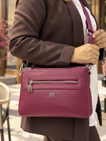 Sosela 7175 Kadın Çanta Çapraz Model Bordo Sosela 7175 Kadın Çanta Çapraz Model Bordo