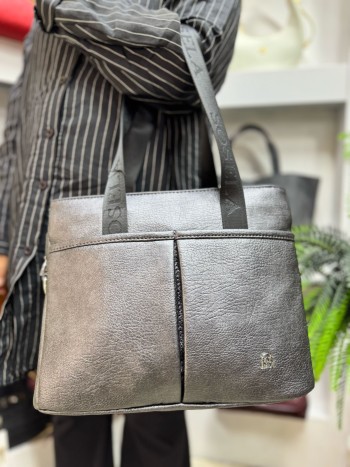 Sosela 8082 Kadın Çanta El Ve Çapraz Model Gri