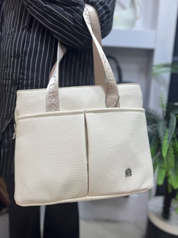 Sosela 8082 Kadın Çanta El Ve Çapraz Model Kum