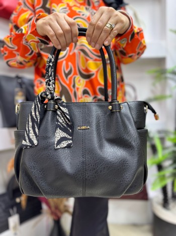 Sosela 8108 Kadın Çanta El Ve Çapraz Model Siyah