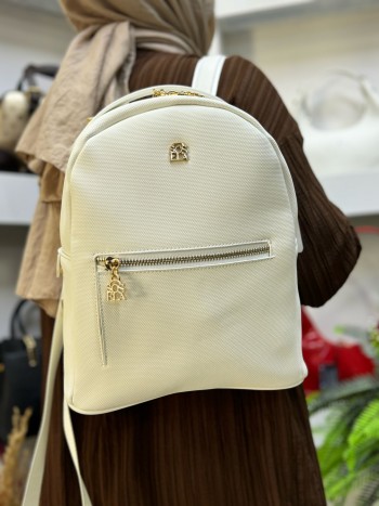 Sosela 9011 Nano Kumaş Kadın Çanta Sırt Model Beyaz Sosela 9011 Nano Kumaş Kadın Çanta Sırt Model Beyaz