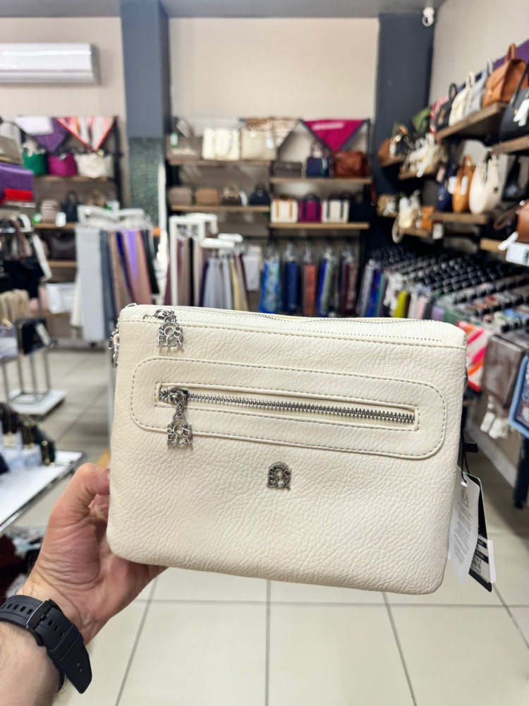 Sosela 7175 Kadın Çanta  Çapraz Model Bej