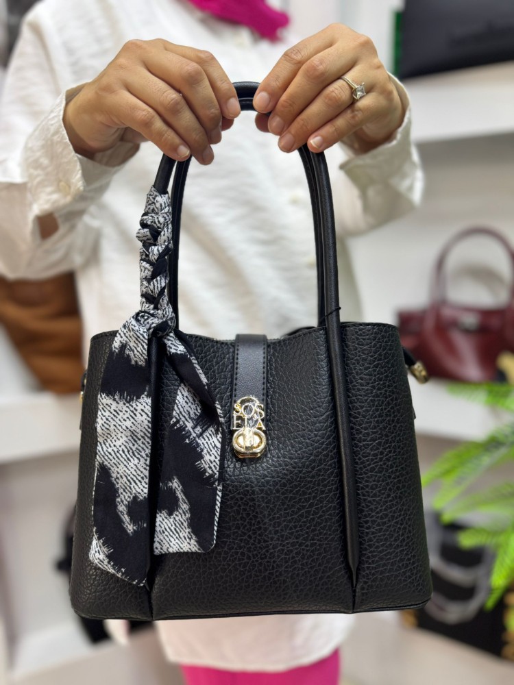 Sosela 8017 Kadın Çanta El Ve Çapraz Model Siyah