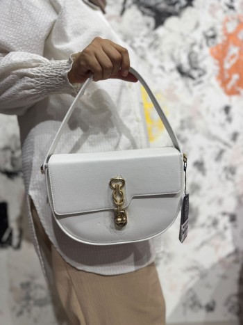 Sosela 7188 Kadın Çanta El Ve Çapraz Model  Beyaz 