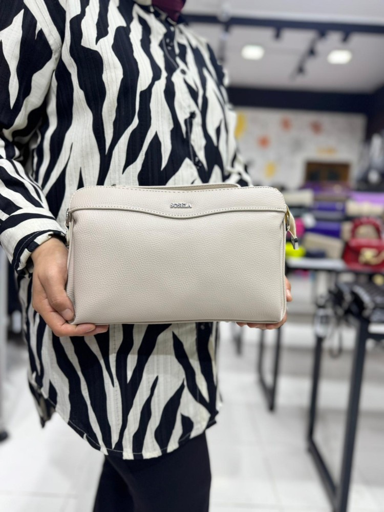 Sosela 6012 Kadın Çanta El Ve Çapraz Model Bej