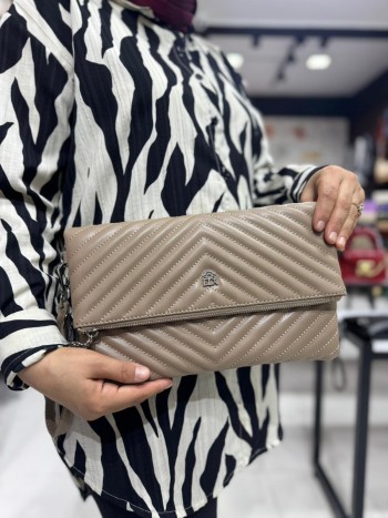 Sosela 6010 Kadın Çanta El Ve Çapraz Model Kum